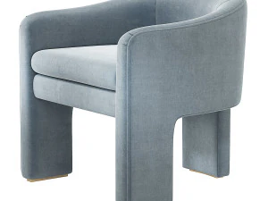 Eichholtz Pebbles Chair three legs 3D Model