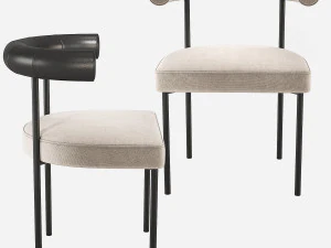 Simon James KASHMIR Chair 3D Model