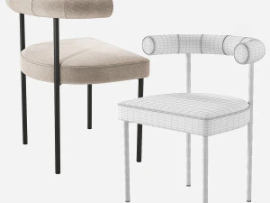Simon James KASHMIR Chair 3D Model