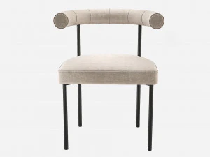 Simon James KASHMIR Chair 3D Model