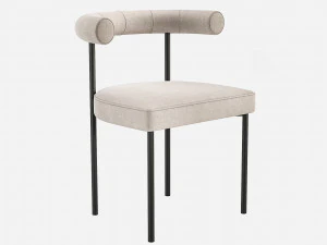 Simon James KASHMIR Chair 3D Model