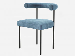 Simon James KASHMIR Chair 3D Model