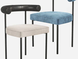 Simon James KASHMIR Chair 3D Model