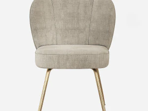 West Elm Greer Upholstered Dining Chair 3D Model