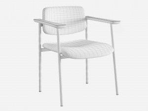CB2 WARREN Chair 3D 모델