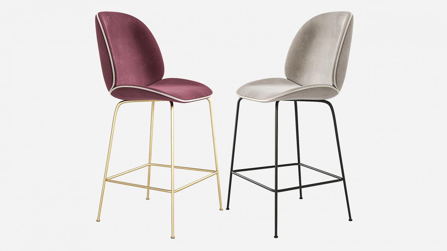 Beetle GUBI Stool 3D Model .c4d .max .obj .3ds .fbx .stl .blend 
