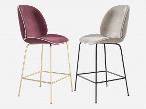 Beetle GUBI Stool 3Dモデル