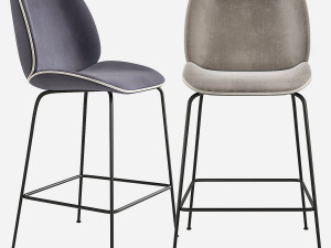 Beetle GUBI Stool 3D Модель