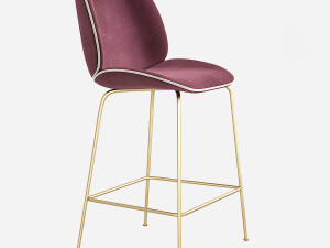 Beetle GUBI Stool 3D Модель