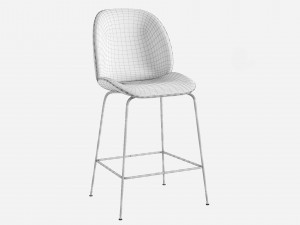 Beetle GUBI Stool 3D Модель