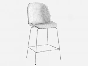 Beetle GUBI Stool 3D Model
