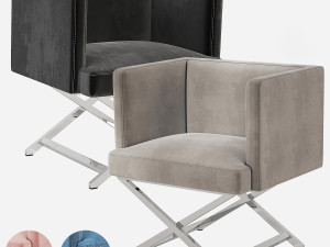 Eichholtz DAWSON Chair 3D मॉडल
