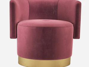 Poltrona Baxter ANAIS Modelo 3D