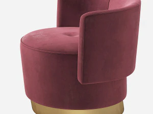 Poltrona Baxter ANAIS Modelo 3D