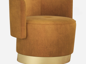 Baxter ANAIS Armchair Modelo 3D