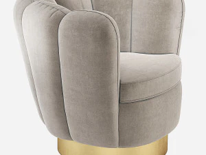 Eichholtz Mirage Swivel Chair 3D Model