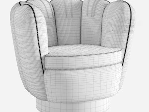 Eichholtz Mirage Swivel Chair 3D Model