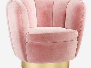 Eichholtz Mirage Swivel Chair 3D Model