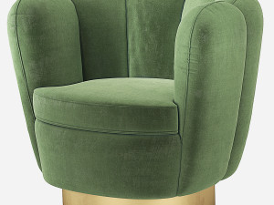 Eichholtz Mirage Swivel Chair 3D 模型