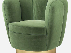 Eichholtz Mirage Swivel Chair 3D Model