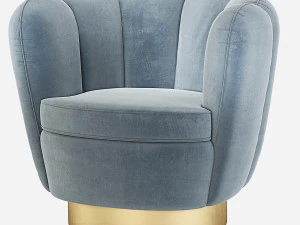 Eichholtz Mirage Swivel Chair 3D Model