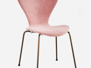 Fritz Hansen Series 7 Chair Arne Jacobsen Model 3D
