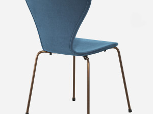 Fritz Hansen Series 7 Chair Arne Jacobsen Model 3D