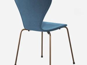 Cadeira Fritz Hansen S&eacute;rie 7 Arne Jacobsen Modelo 3D