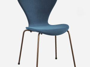 Fritz Hansen Series 7 Chair Arne Jacobsen Model 3D