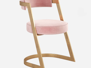 Kelly Wearstler Studio Dining Chair 3D Model