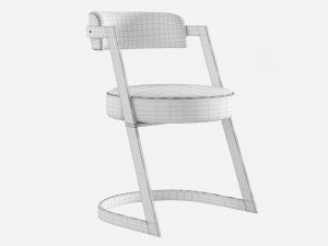 Kelly Wearstler Studio Dining Chair 3D Model