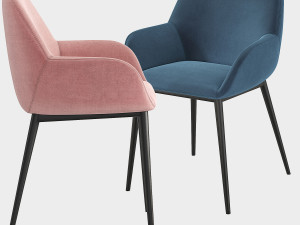 LaFORMA KONNA Chair Barcelona Living 3Dモデル