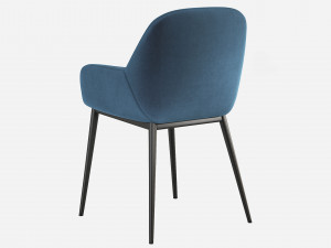 LaFORMA KONNA Chair Barcelona Living 3Dモデル