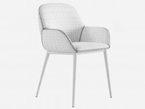 LaFORMA KONNA Chair Barcelona Living 3Dモデル