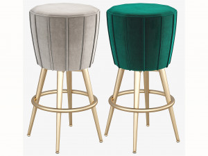 Eichholtz BOLTON Bar Stool 3D Model
