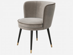 Eichholtz Grenada Dining Chair 3D Model