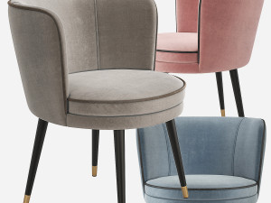 Eichholtz Grenada Dining Chair 3D-Modell