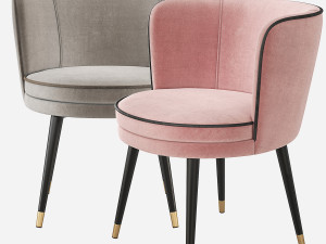 Eichholtz Grenada Dining Chair 3D-Modell