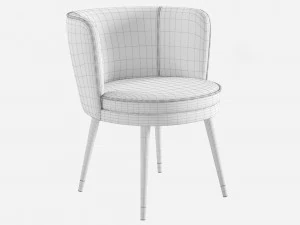Eichholtz Grenada Dining Chair 3D Model