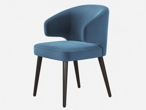 Aston Dining Chair 3D Модель