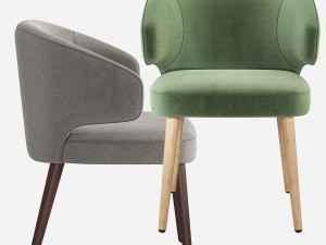 Aston Dining Chair 3D 模型