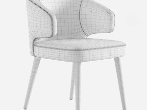Aston Dining Chair 3D Model