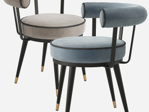 Eichholtz VICO Dining Chair Model 3D