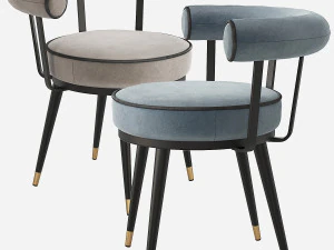 Eichholtz VICO Dining Chair 3D Model