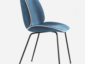 GUBI Beetle Dining Chair 3D Model