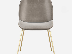 GUBI Beetle Dining Chair Modelo 3D