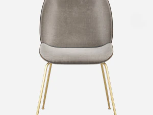 GUBI Beetle Dining Chair 3D Model