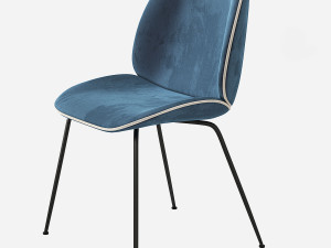 GUBI Beetle Dining Chair Modelo 3D