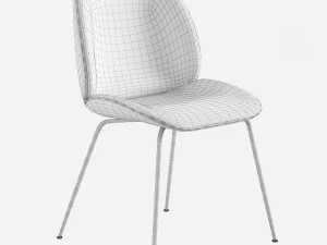GUBI Beetle Dining Chair 3D Model