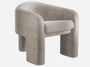 Володимир Каган Скульптурний стілець Weiman 3D Модель